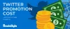 twitter promotion cost