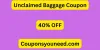 40% Off Unclaimed Baggage Coupon 2024 - (100% Working)