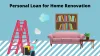 Personal Loan for Home Improvement