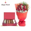 flowers and sweets for Diwali