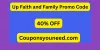 40% Off Up Faith and Family Promo Code (February) 2025