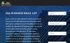 USA email list