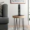 Handcrafted Black Soapstone Marble Incense Stick (Agarbatti) Holder Stand for Pooja / Home Decor | 11" Cylinder | Candle Holder - Marble Inlay Handicraft Products