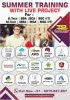 Summer training Certification in delhi Noida, noida, Sep 2nd – Dec 30th