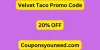 20% OFF Velvet Taco Promo Code - February 2025 (*NEW*)