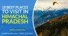 Top 10 Himachal Pradesh Tourist Place in 2020 | Tripbibo