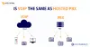 Is VoIP the same as a Hosted PBX (VoIP vs hosted PBX)?