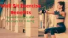 Wall Sit Exercise Benefits,Types,Variations And Exercises To Do Along