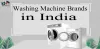 Best washing machine in india