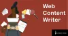 Web Content Writer