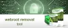 Webroot Removal Tool - How to Uninstall Webroot Antivirus ?