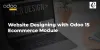   	Website Designing with Odoo 15 Ecommerce Module  
