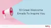 welcome-emails