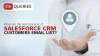  What are the best practices of Salesforce CRM Customers Email List? - B2B Queries | B2B Marketing Forum  