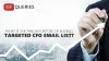  What is the major purpose of buying targeted CFO Email List? - B2B Queries | B2B Marketing Forum  