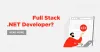 What is Your Role as a .Net Full Stack Developer