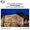 What Justifies Choosing a German Hanger Tent for Your Significant Event?