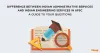 What is the difference between IAS and IES in UPSC - Easy & Simple guide