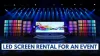 Hire LED Screen Rental for an Event | Sunshine | Display Board | Video Wall