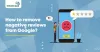 How to respond to bad reviews on Google