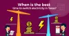 When is the best time to switch electricity in Texas?