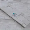 White Split Face Quartzite Tiles | We Like Stone