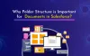 Why Folder Structure for Salesforce Documents is Important?