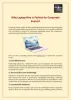 Why Laptop Hire is Perfect for Corporate Events? | PDF