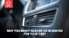 What to do if the car's air conditioning system fails?