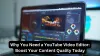 Why You Need a YouTube Video Editor: Boost Your Content Quality Today | Today Blogging World