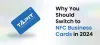 Why You Should Switch to NFC Business Cards in 2024
