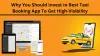Why You Should Invest in The Best Taxi Booking App To Get High-Visibility?