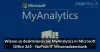 microsoft myanalytics deaktivieren