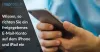 freigegebenes E-Mail-Konto auf dem iPhone einrichten