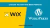Wix Or WordPress? Choose Yourself the Best Platform