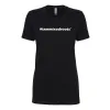 Buy Next Level Women’s Black Cotton T-shirt