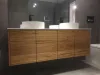 Wood Bathroom Vanity - Lumber Furniture