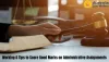 Working 6 Tips to Score Good Marks on Administrative Assignment