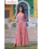 Pretty Pastel Pink Maxi Dress with Bow: Buy Women Maxi Dress Online in India