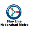 Blue Line Hyderabad Metro stations list - Routes Maps