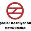 Brigadier Hoshiyar Singh Metro Station Delhi - Routemaps.info