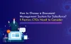 Salesforce Document Management System: 5 Must-knows for CTOs