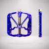 Large 3 Bearings Flat Bike Pedals, Sealed bicycle flat pedals - INBIKE INBIKE