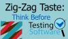 How to achieve software defect and test approaches through a zigzag test?