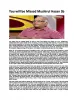 You will be Missed Mushirul Hasan Sb | Visual.ly