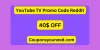 $40 Off YouTube TV Promo Code Reddit - January 2025