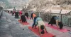 Morning yoga practice